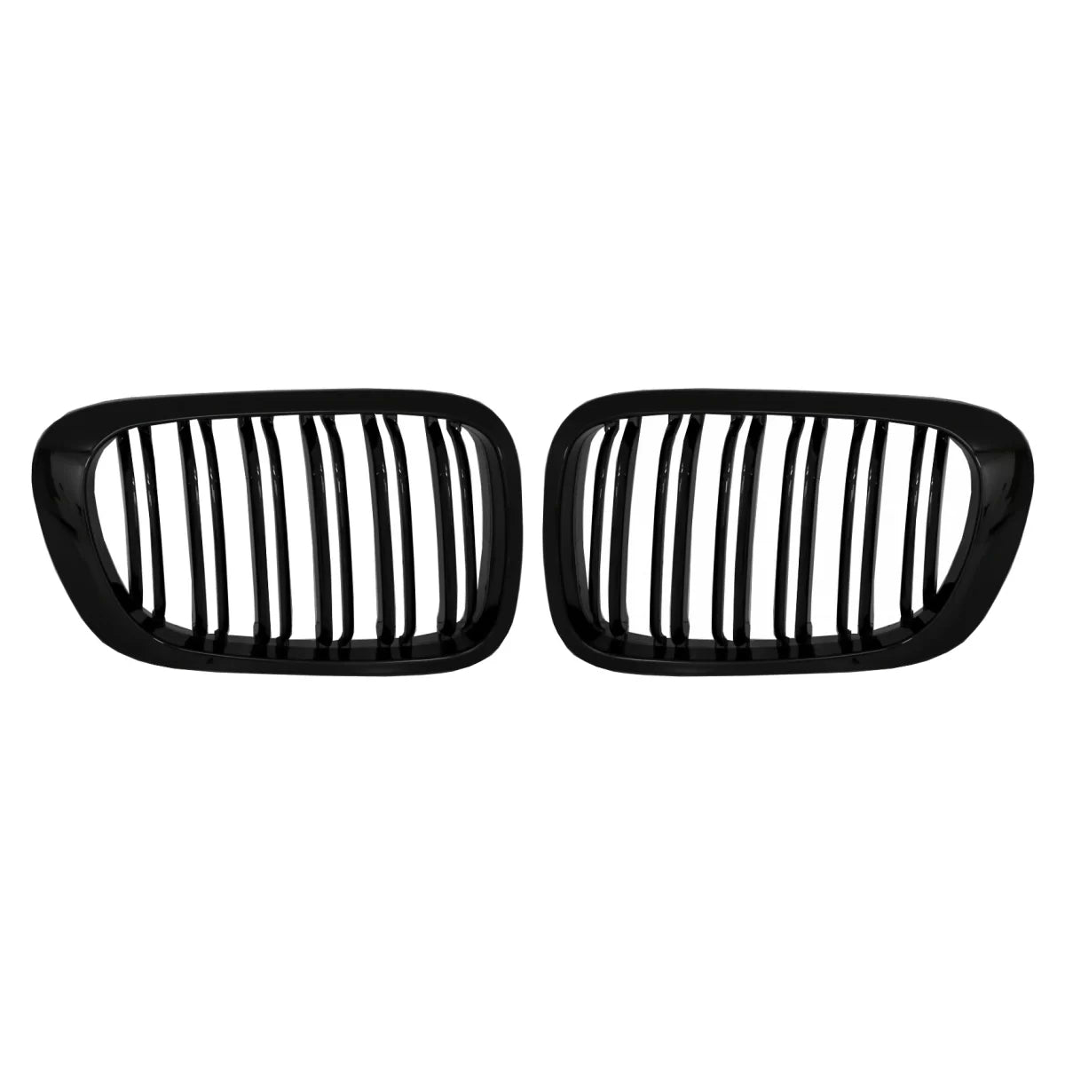 Griglia Centrale Doppia M Design Nero Lucido per BMW Serie 3 E46 Coupe Cabrio