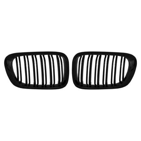 Griglia Centrale Doppia M Design Nero Lucido per BMW Serie 3 E46 Coupe Cabrio
