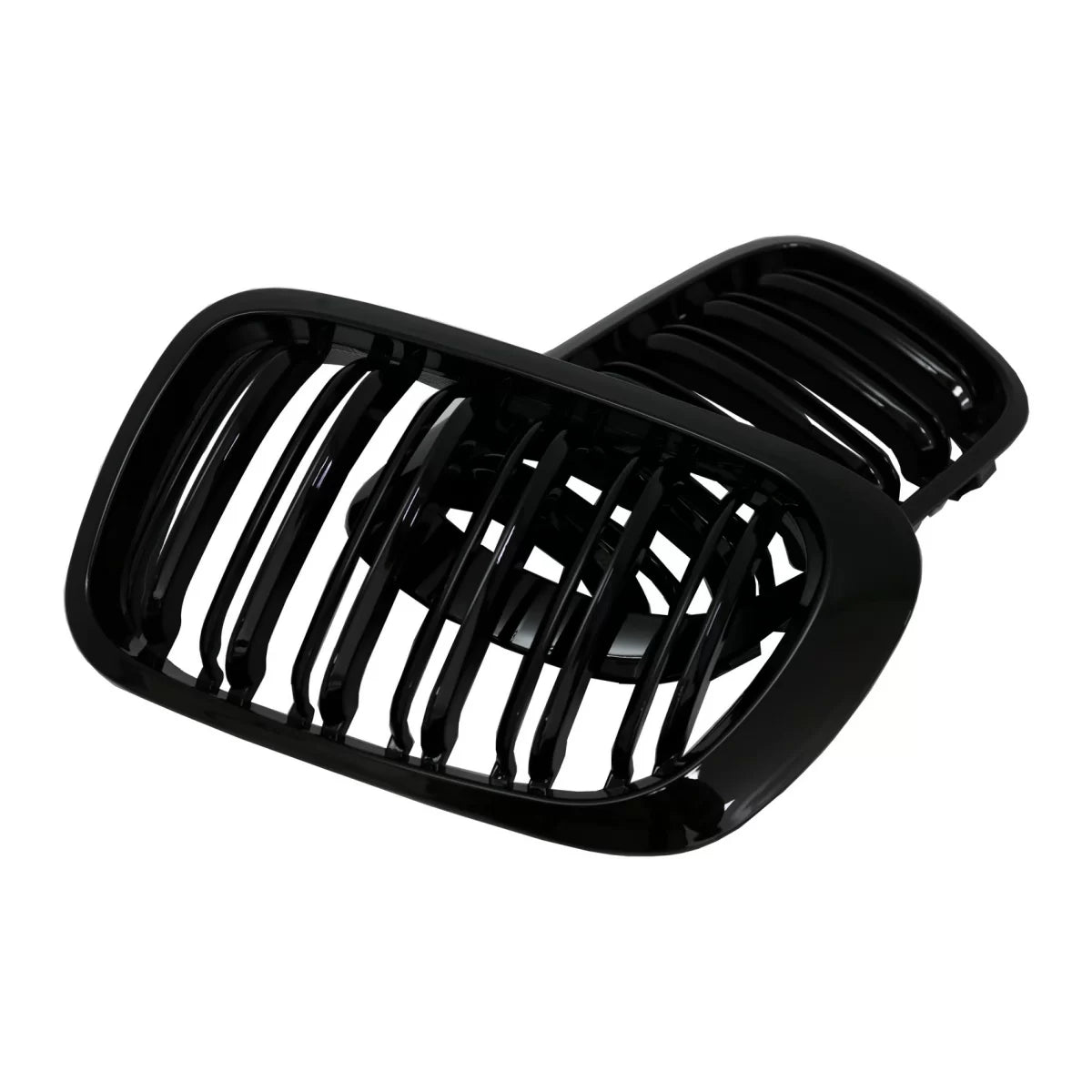 Griglia Centrale Doppia M Design Nero Lucido per BMW Serie 3 E46 Coupe Cabrio