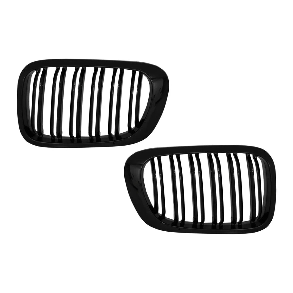 Griglia Centrale Doppia M Design Nero Lucido per BMW Serie 3 E46 Coupe Cabrio