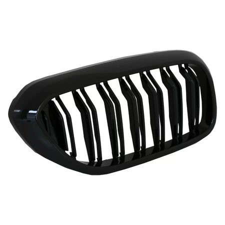 Griglia Centrale Doppia Stripe Nero Lucido per BMW Serie 5 G30 G31 2017-2019