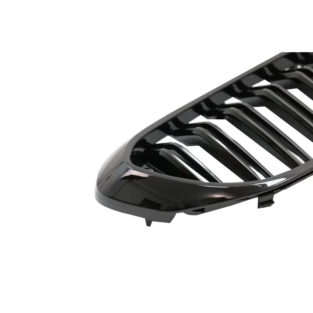 Griglia Centrale Doppia Stripe Nero Lucido per BMW Serie 5 G30 G31 2017-2019