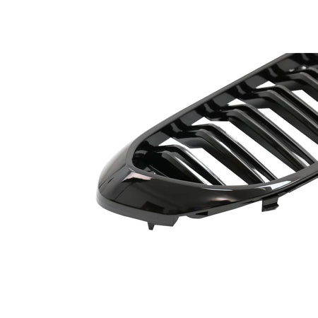 Griglia Centrale Doppia Stripe Nero Lucido per BMW Serie 5 G30 G31 2017-2019