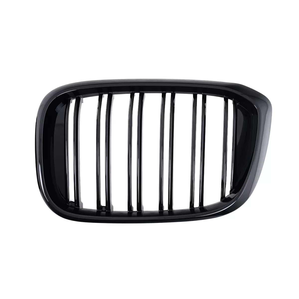 Griglia Centrale Doppia Stripe Nero Lucido per BMW X3 G01 2017-2021 X4 G02