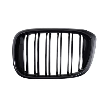Griglia Centrale Doppia Stripe Nero Lucido per BMW X3 G01 2017-2021 X4 G02