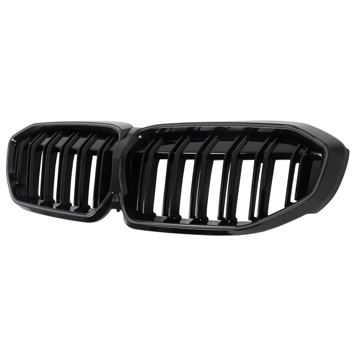 Griglia Centrale Nera Lucida con LED per BMW Serie 3 G20 G21 2019-2022