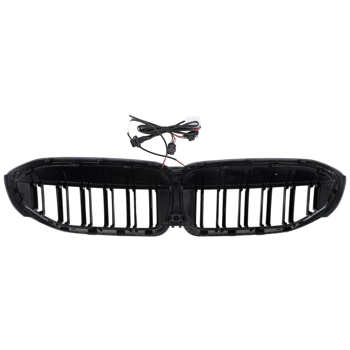 Griglia Centrale Nera Lucida con LED per BMW Serie 3 G20 G21 2019-2022