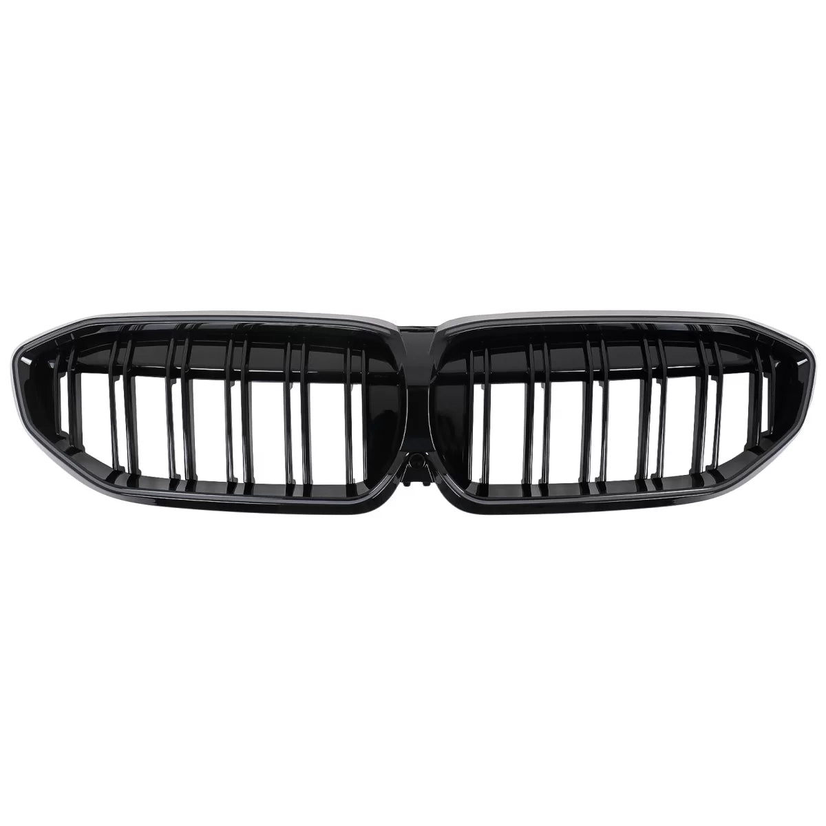 Griglia Centrale Nera Lucida con LED per BMW Serie 3 G20 G21 2019-2022