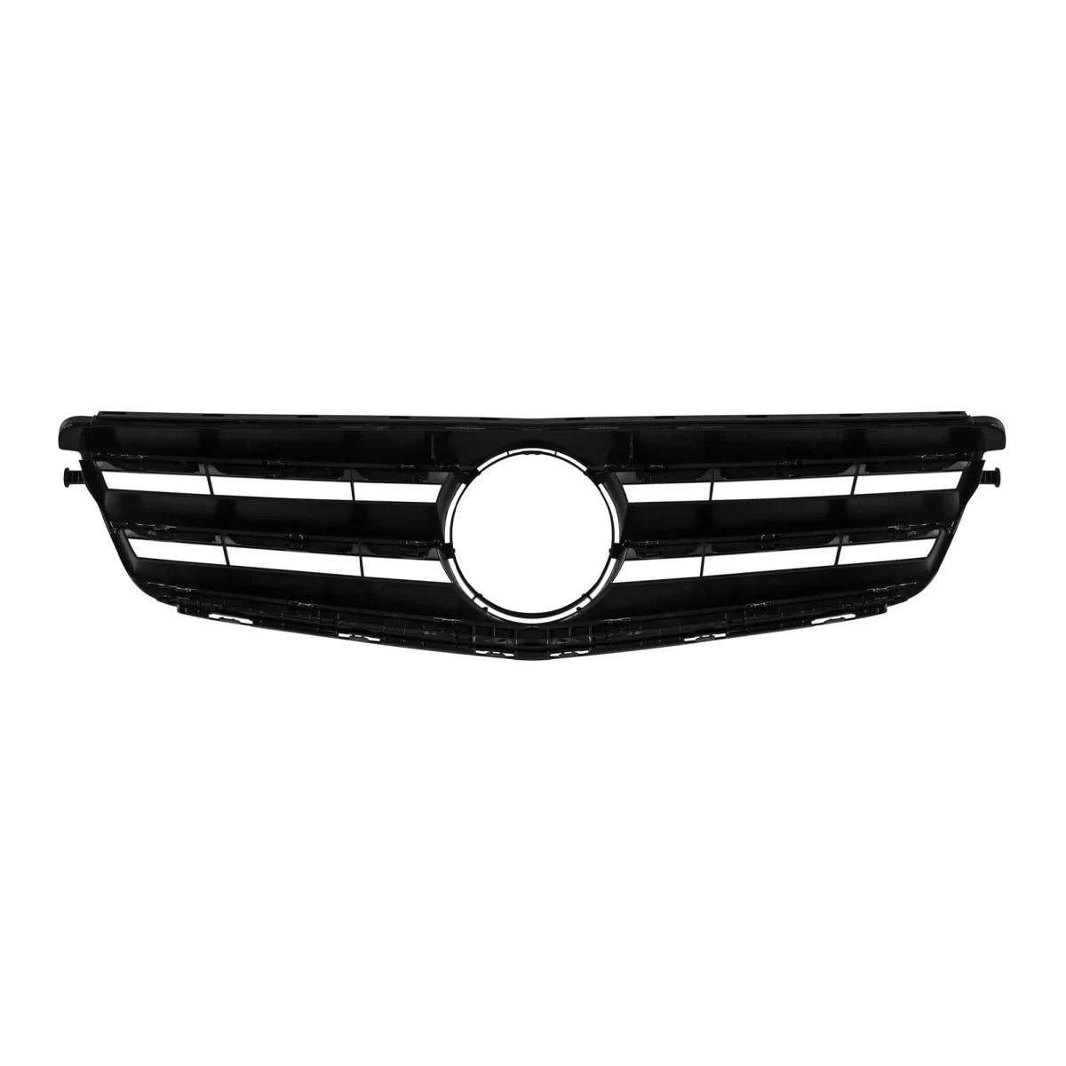 Griglia Anteriore Cromato Nero Avantgarde per Mercedes Classe C W204 2007-2014