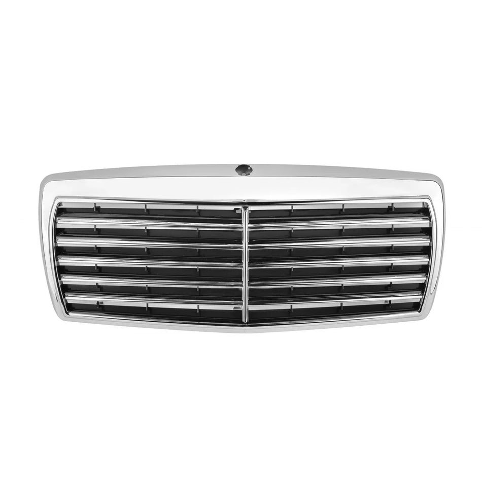 Griglia Cromata Nera Anteriore per Mercedes Classe C 190 W201 1988-1993