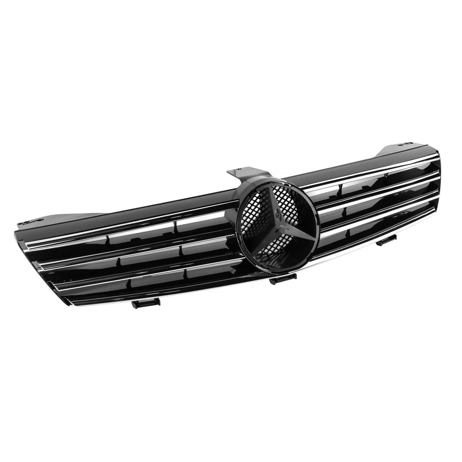 Griglia Anteriore Cromata Nera per Mercedes CLS C219 2004-2008