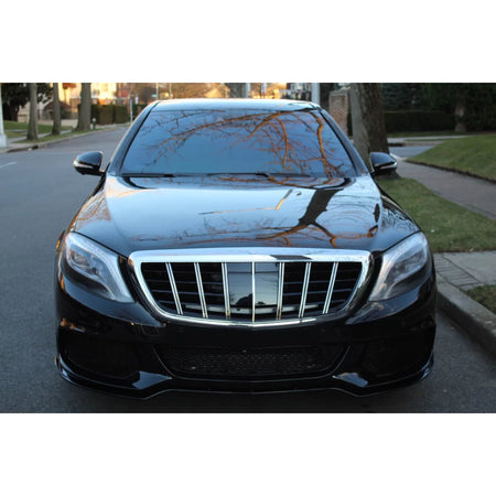 Griglia Anteriore Cromata Nera Brabus per Mercedes Classe S W222 2013-2020