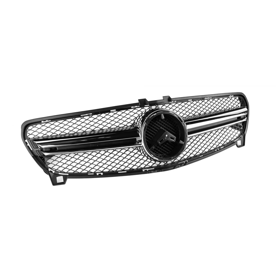Griglia Anteriore Cromata Nera Design A45 per Mercedes Classe A W176 2015-2018