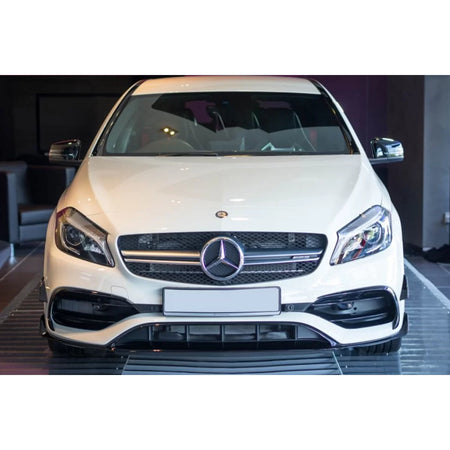 Griglia Anteriore Cromata Nera Design A45 per Mercedes Classe A W176 2015-2018