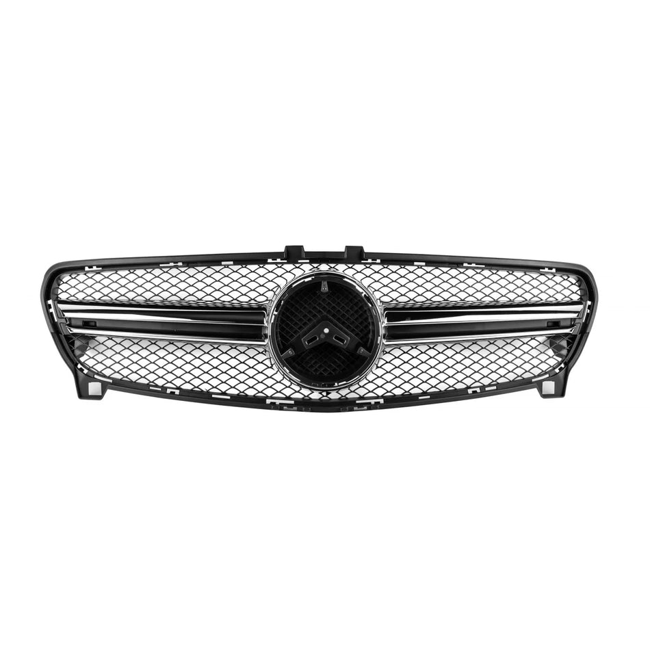 Griglia Anteriore Cromata Nera Design A45 per Mercedes Classe A W176 2015-2018