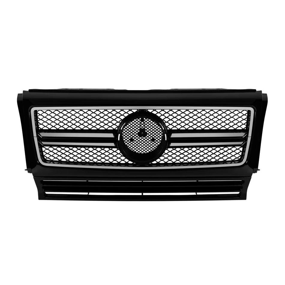Griglia Cromata Nera Tipo a per Mercedes Classe G W463 1990-2018