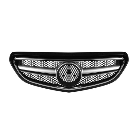 Griglia Anteriore Cromata Nera Tipo a Design per Mercedes W212 2014-2016
