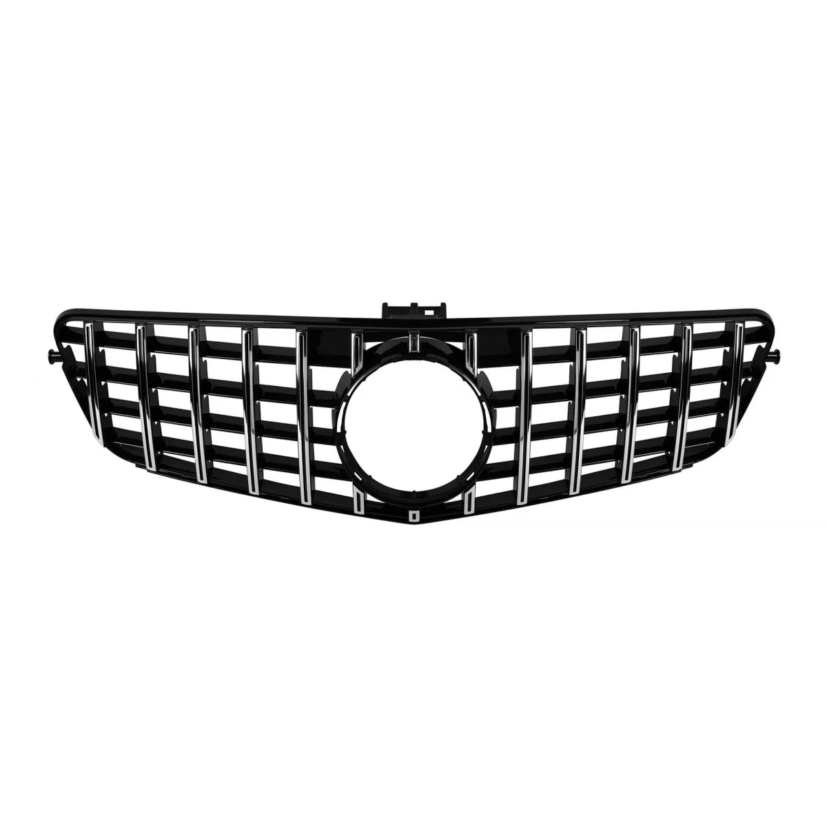 Griglia Anteriore Cromata Nera GT Style per Mercedes Classe C W204 2007-2014