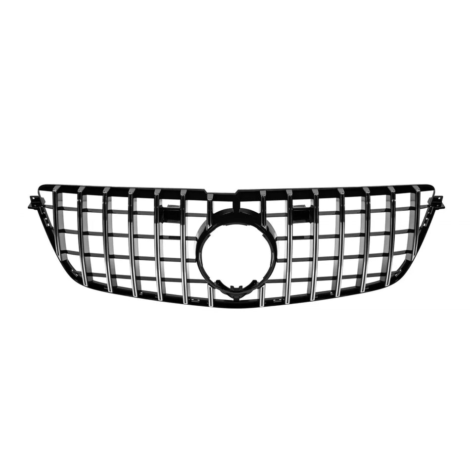 Griglia Anteriore Cromata Nera GT Style per Mercedes Gl X166 2013-2015