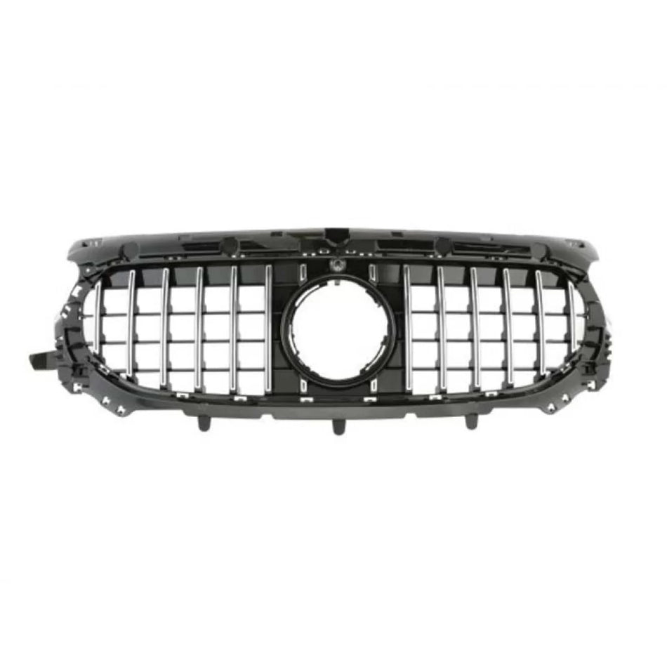 Griglia Cromata Nera GT per Mercedes GLA H247 dal 2024 Paraurti Standard