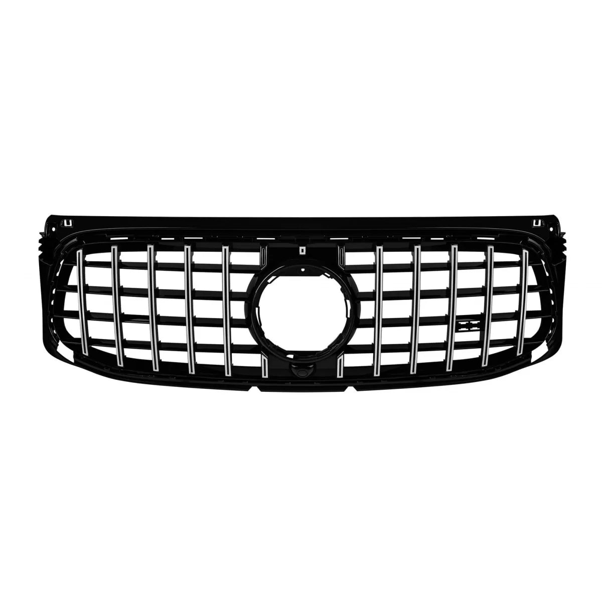 Griglia GT Stile Cromata Nera per Mercedes GLB X247 2020-2023 Paraurti a Design