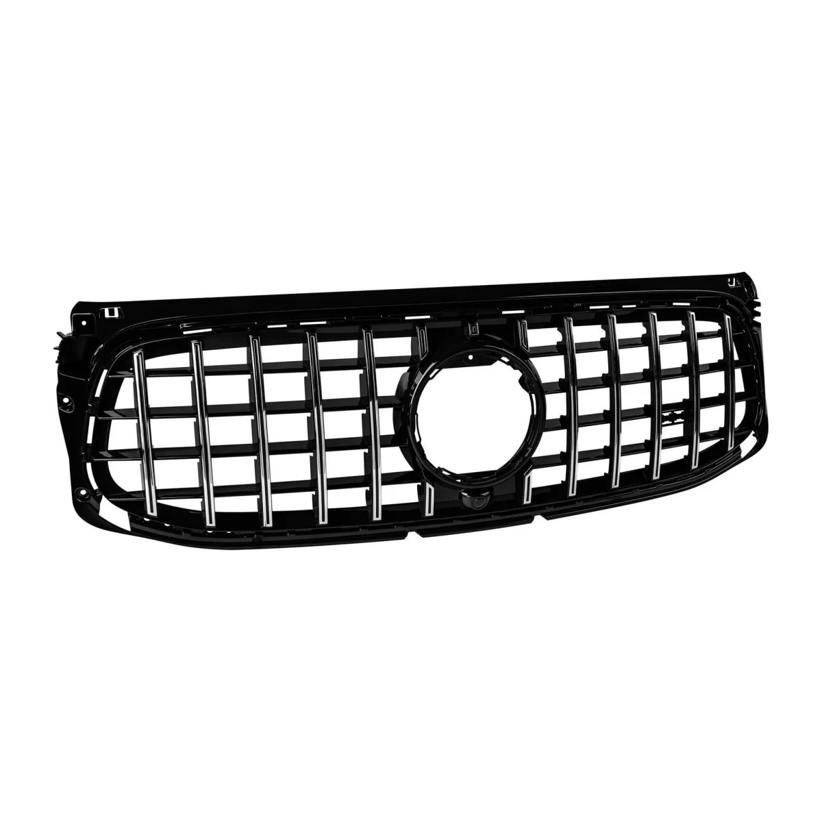 Griglia GT Stile Cromata Nera per Mercedes GLB X247 2020-2023 Paraurti a Design