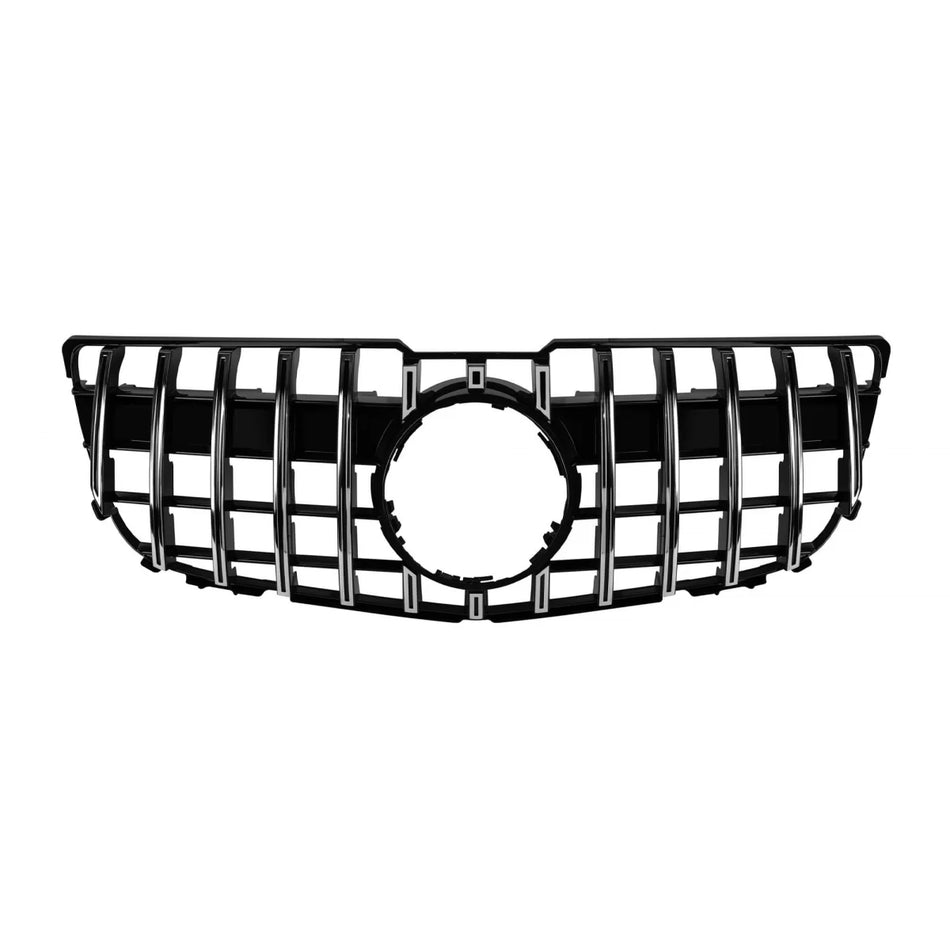 Griglia GT Cromata Nera Anteriore per Mercedes GLK X204 2013-2015
