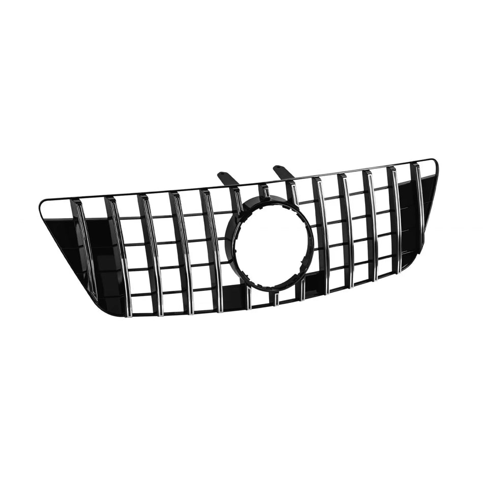 Griglia Anteriore Cromata Nera GT Style per Mercedes ml W164 2009-2011