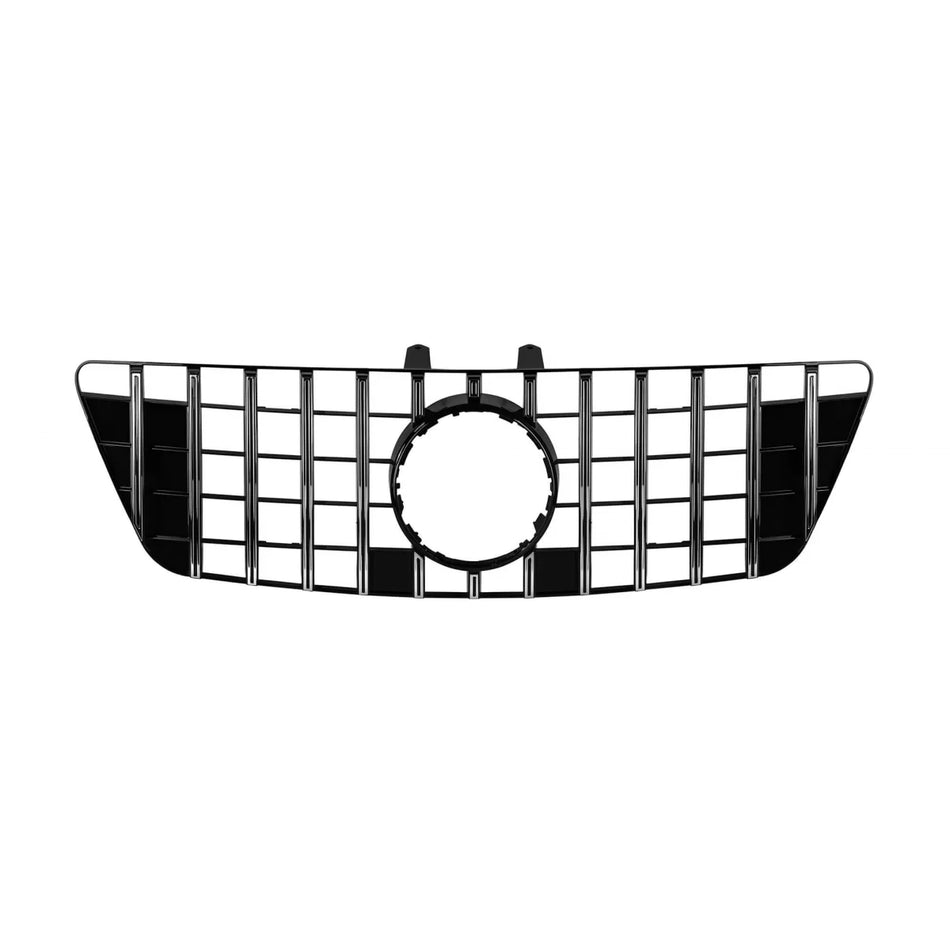 Griglia Anteriore Cromata Nera GT Style per Mercedes ml W164 2009-2011