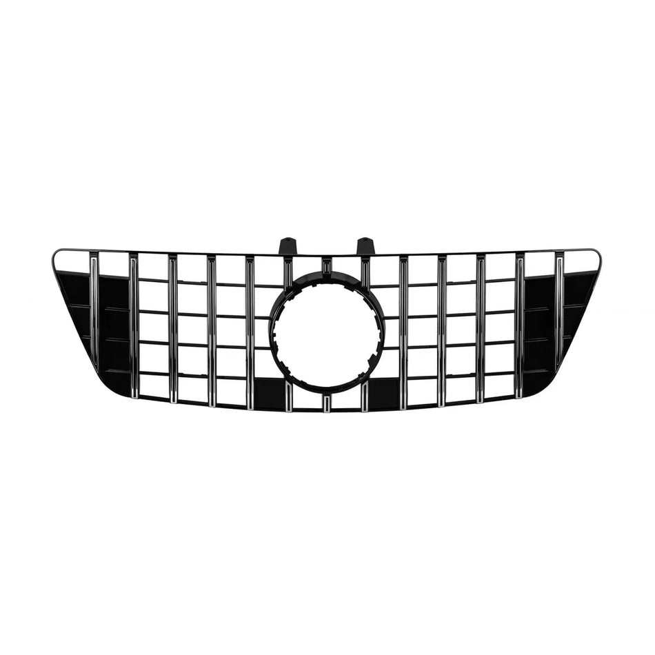 Griglia Anteriore Cromata Nera GT Style per Mercedes ml W164 2009-2011