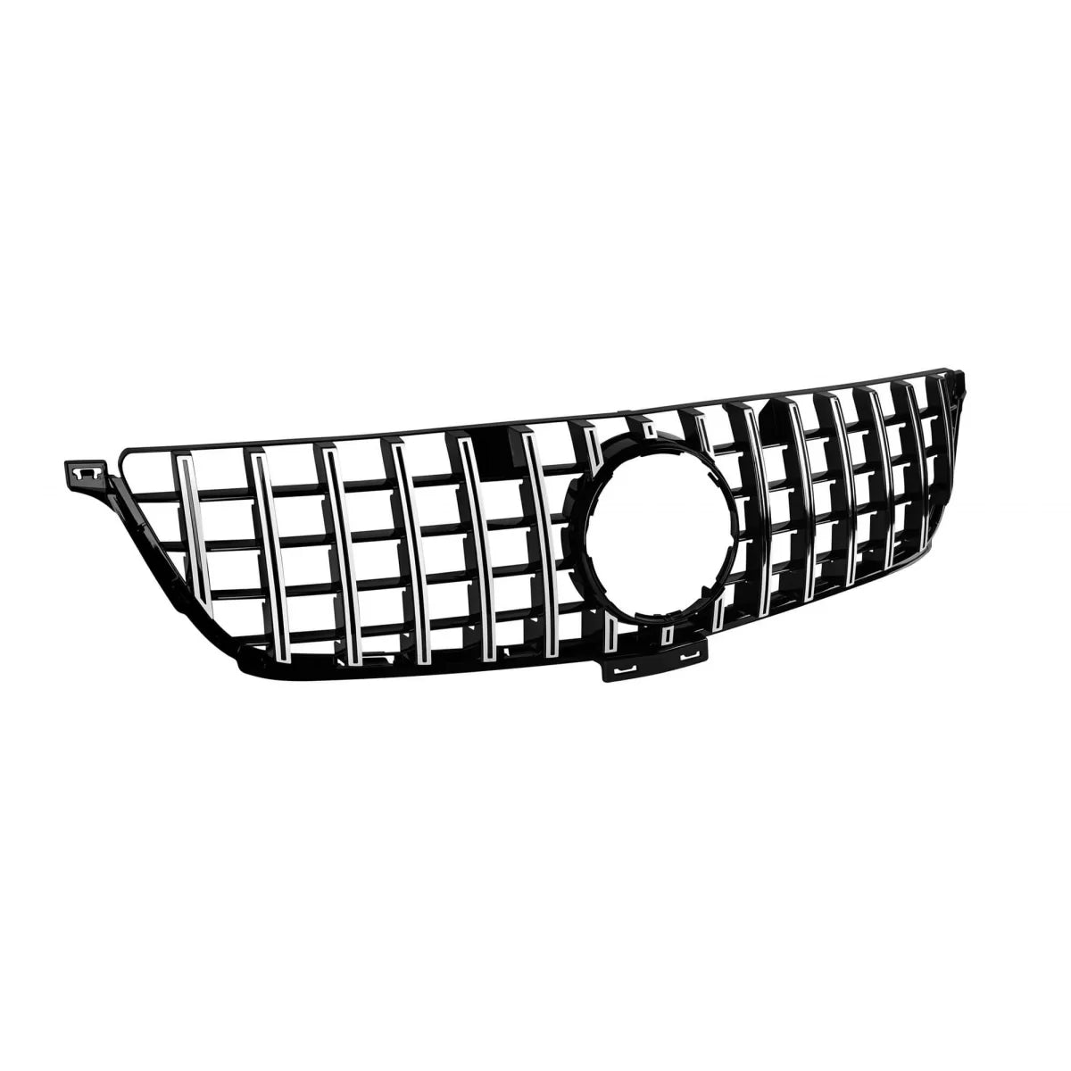 Griglia Anteriore Cromata Nera GT Style per Mercedes ml W166 2011-2015