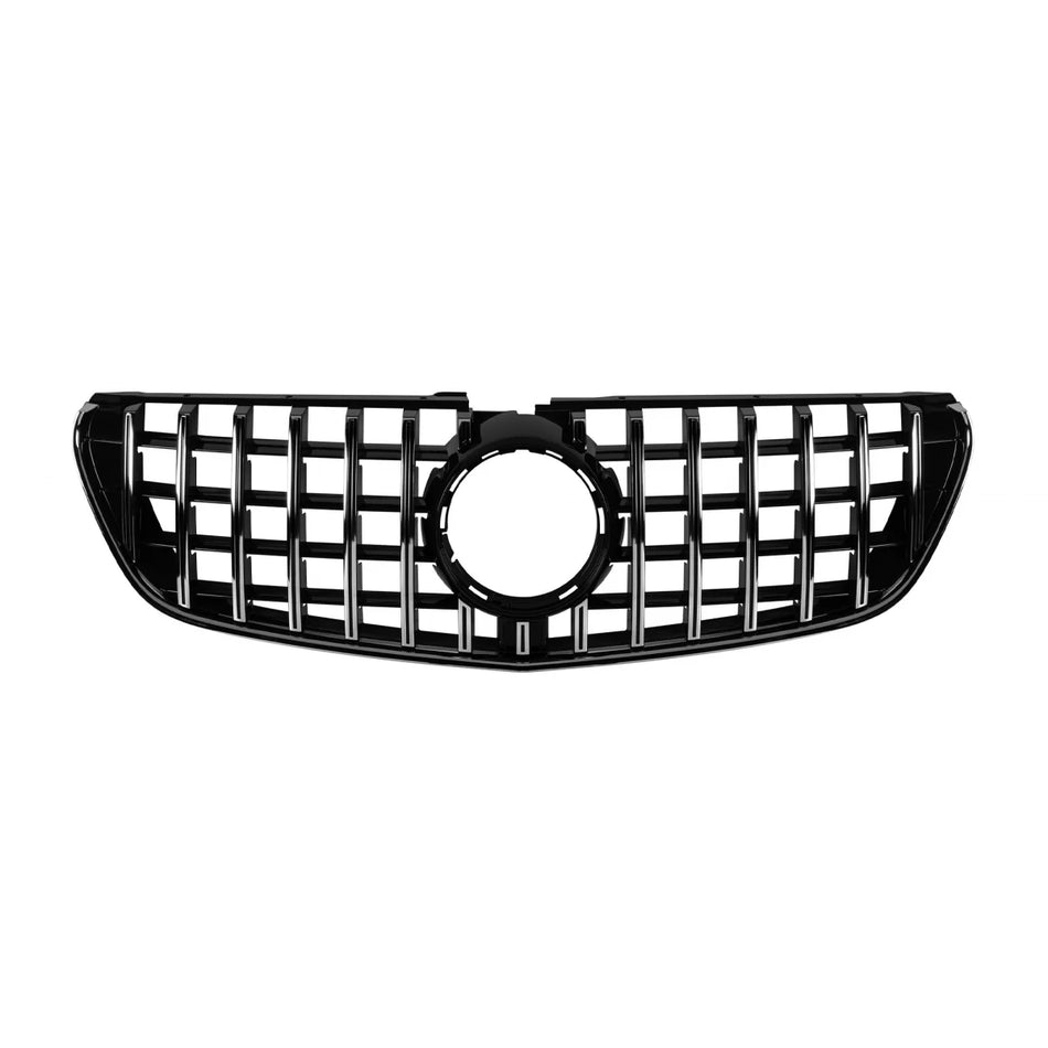 Griglia Anteriore Cromata Nera GT Style per Mercedes Classe V W447 2014-2019
