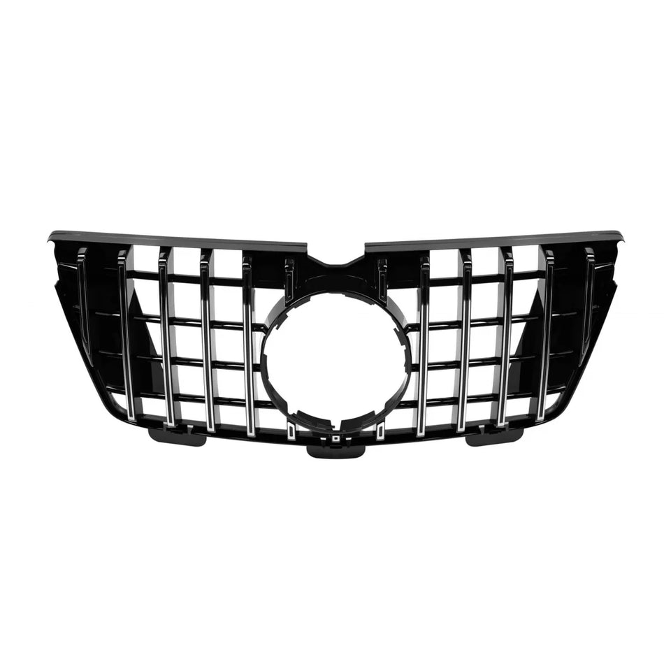 Griglia Cromato Nera GT per Mercedes Gl X164 2007-2009 Paraurti Anteriore