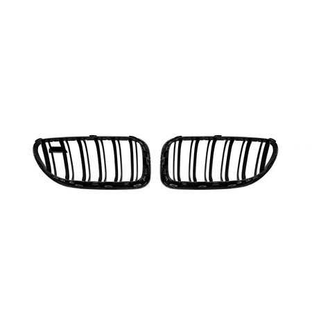 Griglie Cromate Nere Anteriori per BMW Serie 6 F06 2011-2018