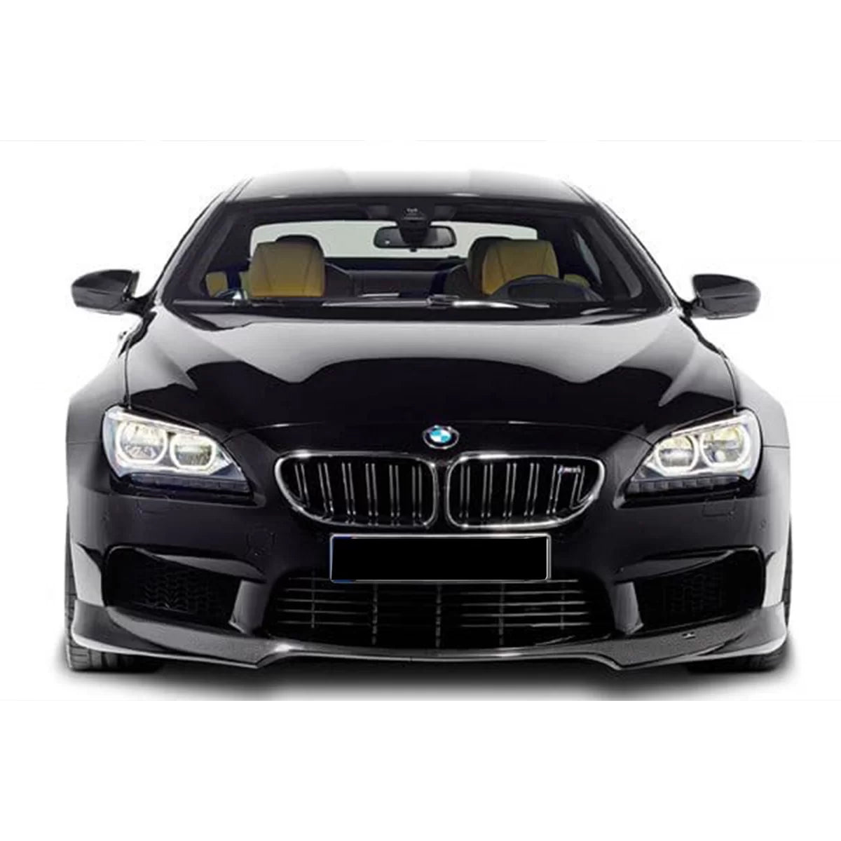 Griglie Cromate Nere Anteriori per BMW Serie 6 F06 2011-2018