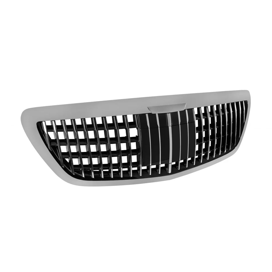 Griglia Anteriore Cromato Nera Maybach per Mercedes Classe S W222 2013-2020