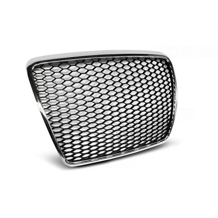 Griglia Anteriore Cromata Nera RS Type per Audi A6 C6 2009-2011