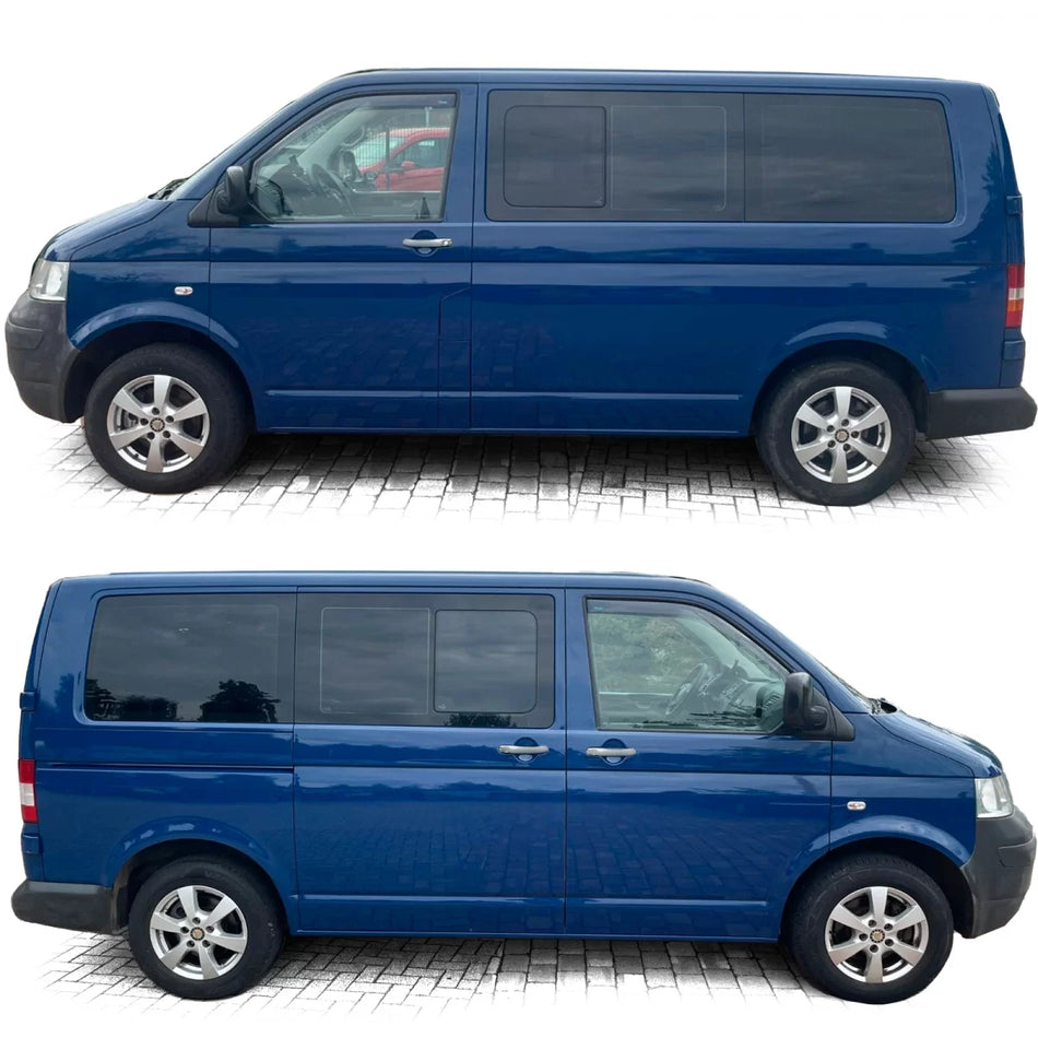 Maniglie Esterne Cromate 3 Pezzi per Volkswagen Bus T5 03-09