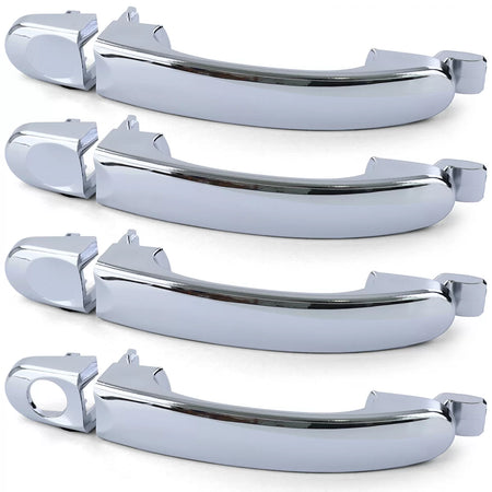 Maniglie Esterne Cromate Set 4 per Volkswagen Bus T5 Multivan 03-09