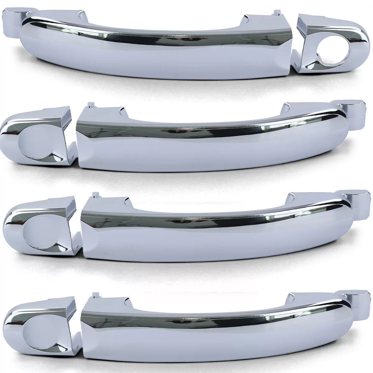 Maniglie Esterne Cromate Set 4 per Volkswagen Bus T5 Multivan 03-09