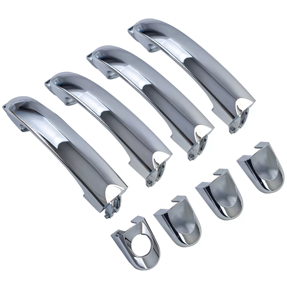 Maniglie Esterne Cromate Set 4 per Volkswagen Bus T5 Multivan 03-09