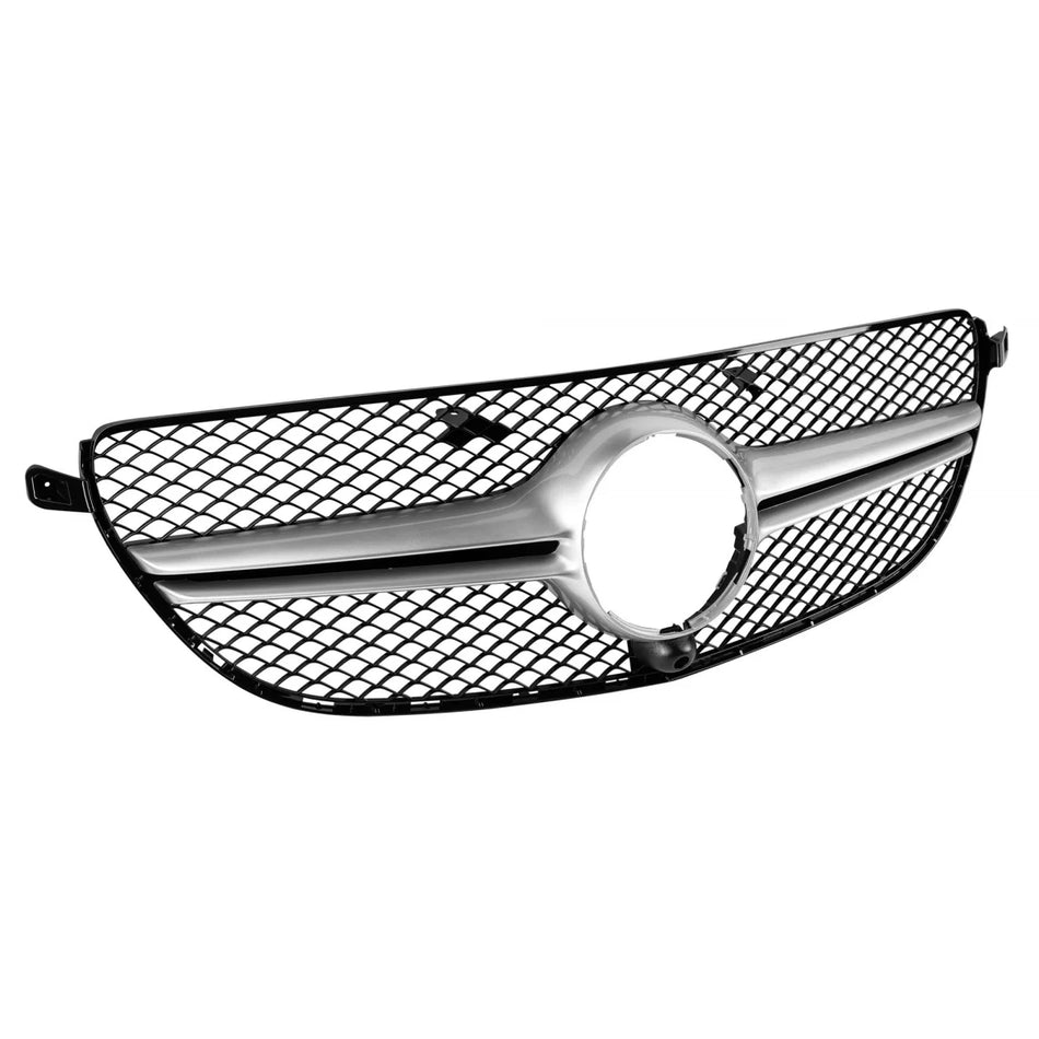 Griglia Cromata con Apertura per Telecamera per Mercedes GLE W166 2015-2019