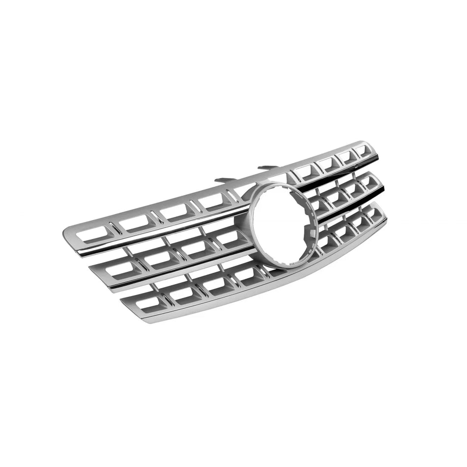 Griglia Cromata Grigia Anteriore per Mercedes ml W164 2009-2011