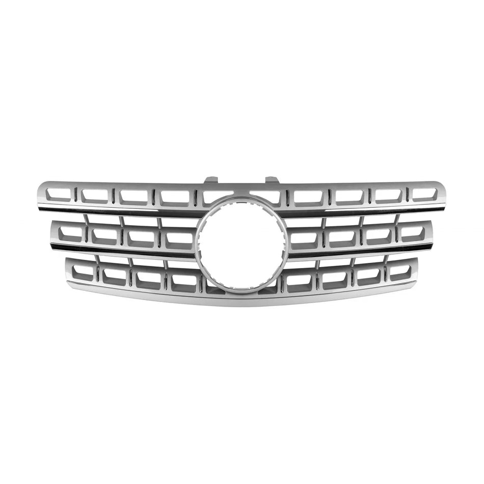 Griglia Cromata Grigia Anteriore per Mercedes ml W164 2009-2011