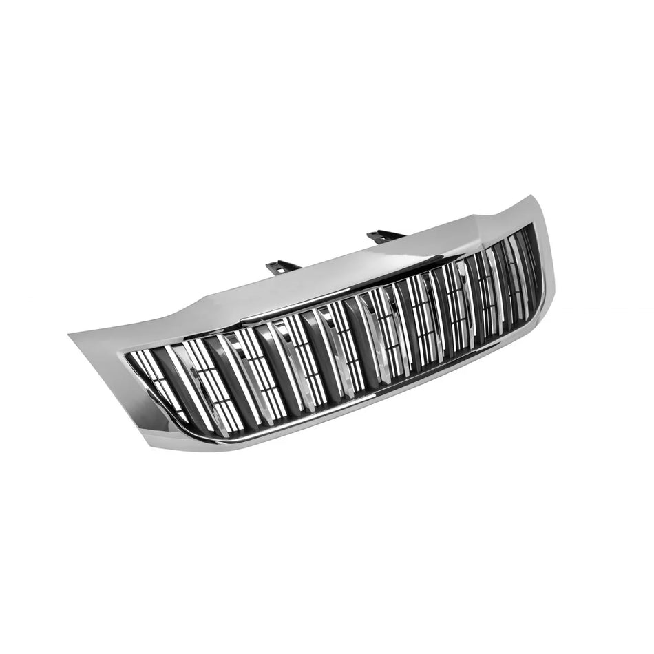 Griglia Cromata Grigia Anteriore per Toyota Hilux 2011-2014