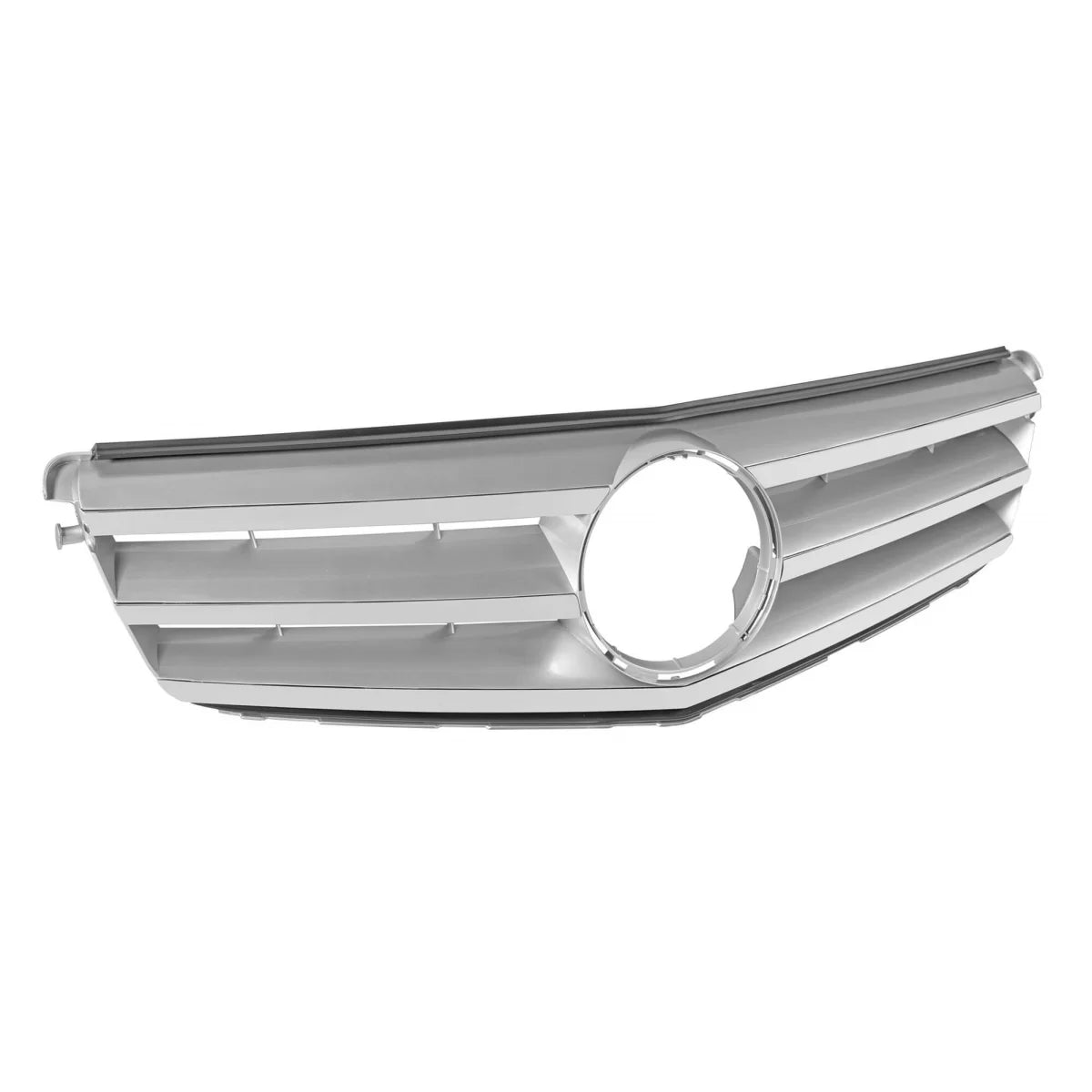 Griglia Anteriore Cromata Grigia Avantgarde per Mercedes Classe C W204 2007-2014