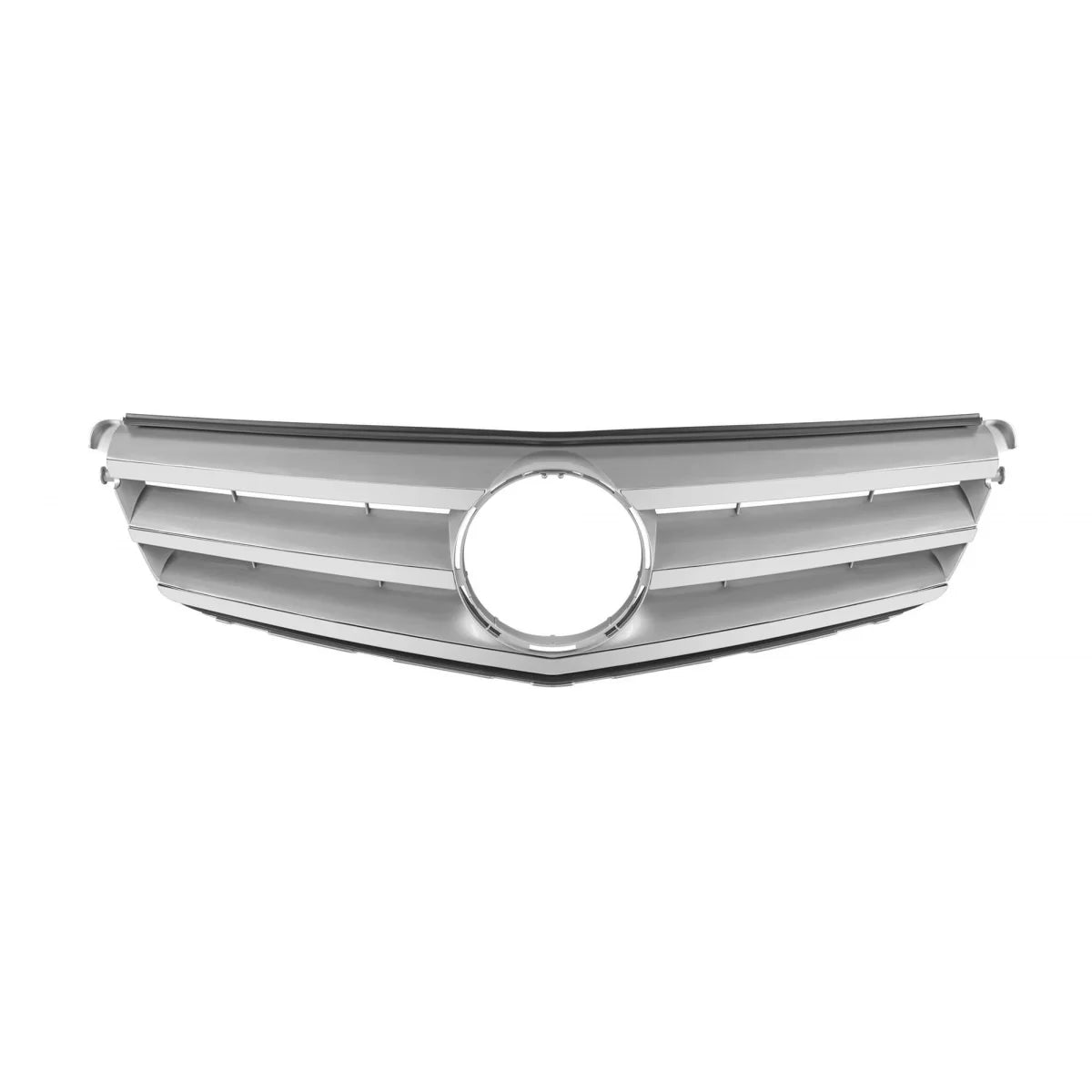 Griglia Anteriore Cromata Grigia Avantgarde per Mercedes Classe C W204 2007-2014