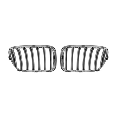 Griglia Anteriore Cromata Grigia per BMW X3 F25 2010-2014