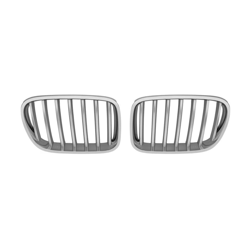 Griglia Anteriore Cromata Grigia per BMW X3 F25 2010-2014