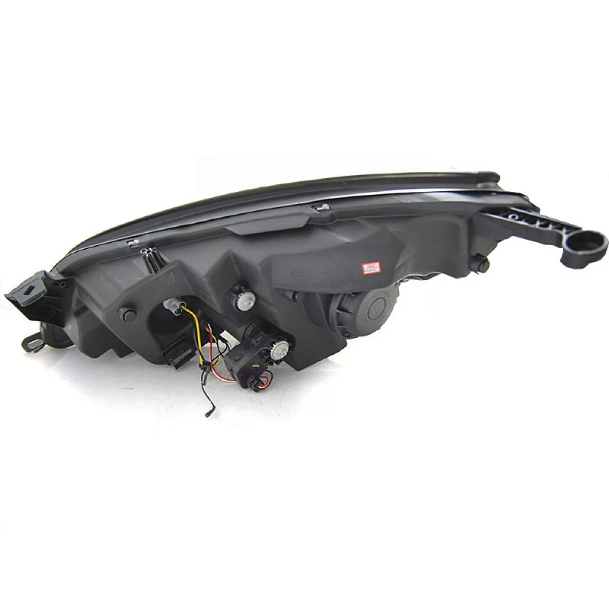 Fari Anteriori Cromati con Luci Diurne per Opel Astra J 2010-2015 Dx e Sx